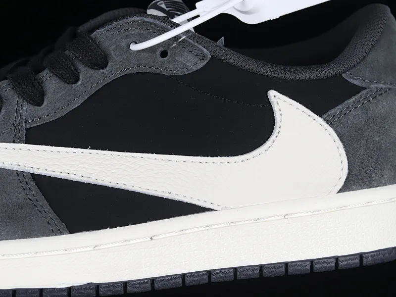 All Categories Air Jordan Jordan Series Basketball Shoes Air Jordan 1 Low Travis Scott x Air Jordan 1 Low "Black Phantom" AJ1 Joe 1 Overhook Black Phantom DM7866-001